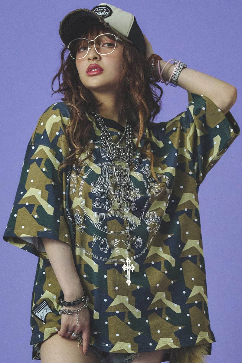 GALFY (ガルフィー) どんまいTシャツ - dotCamo