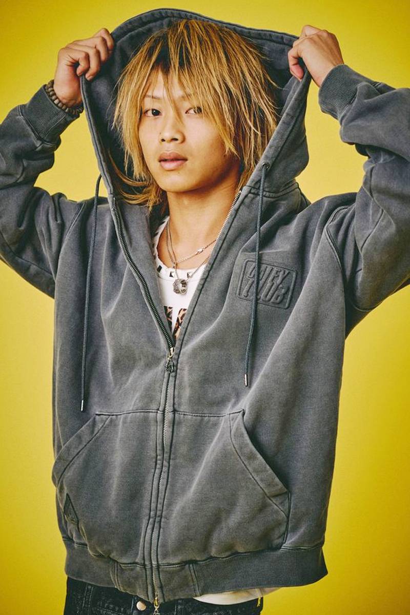 GALFY(ガルフィー) GALFY CLUB ジップパーカー - Black