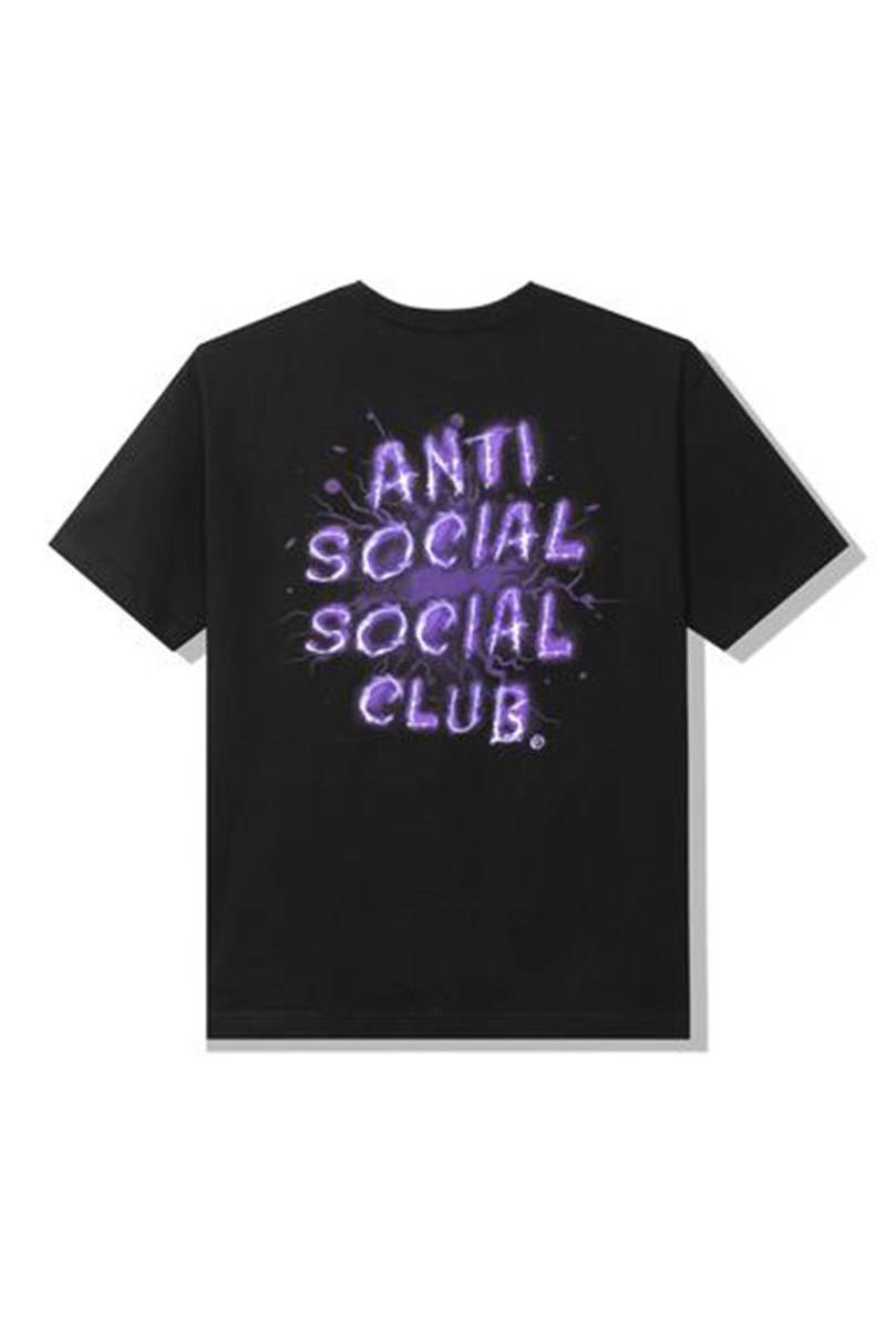 Anti Social Social Club I SEE GRAPE BLACK TEE