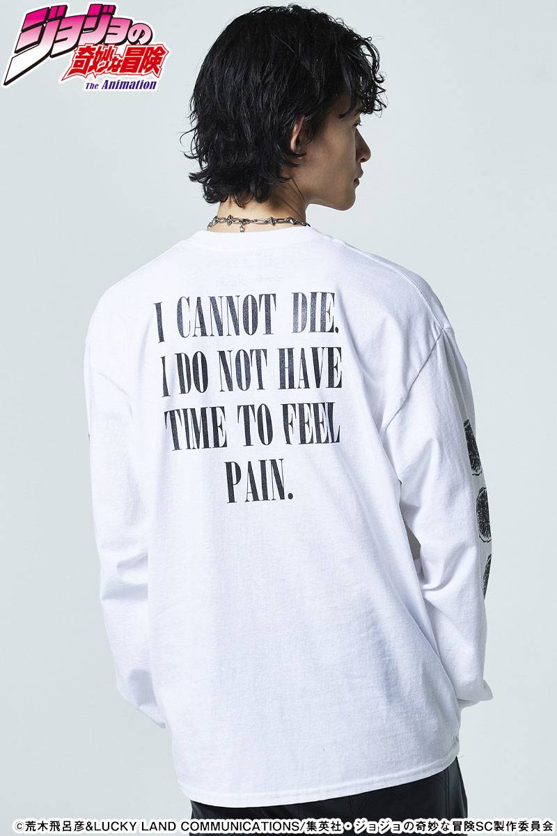 ジョジョの奇妙な冒険xglamb(グラム) Cream Long Sleeves T ジョジョの奇妙な冒険xglamb(グラム) Cream Long Sleeves T