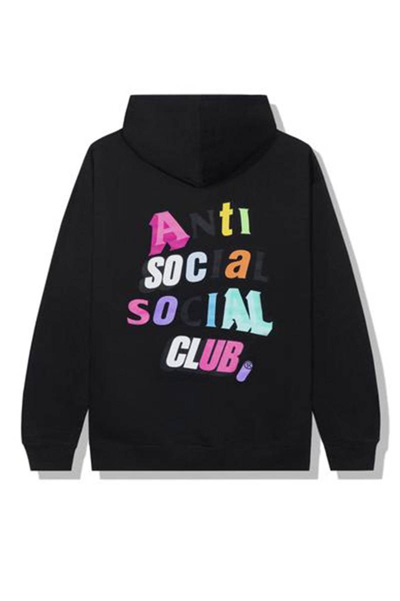 Anti Social Social Club THE REAL ME BLACK HOODIE