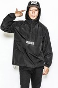 RUDIE'S PHAT ANORAK BLACK