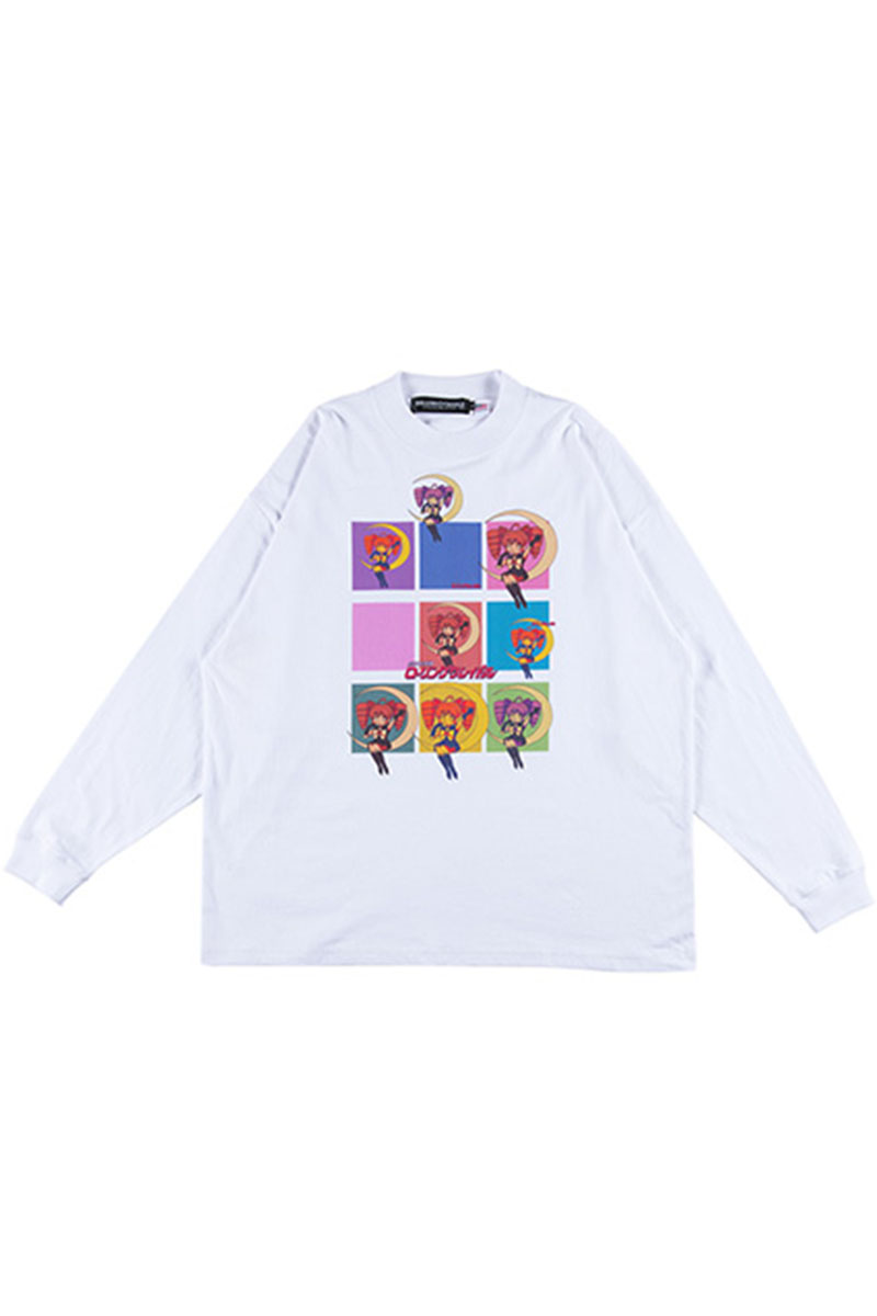 ROLLING CRADLE COSPLAY GIRL-MOON- LONG SLEEVE / WHITE