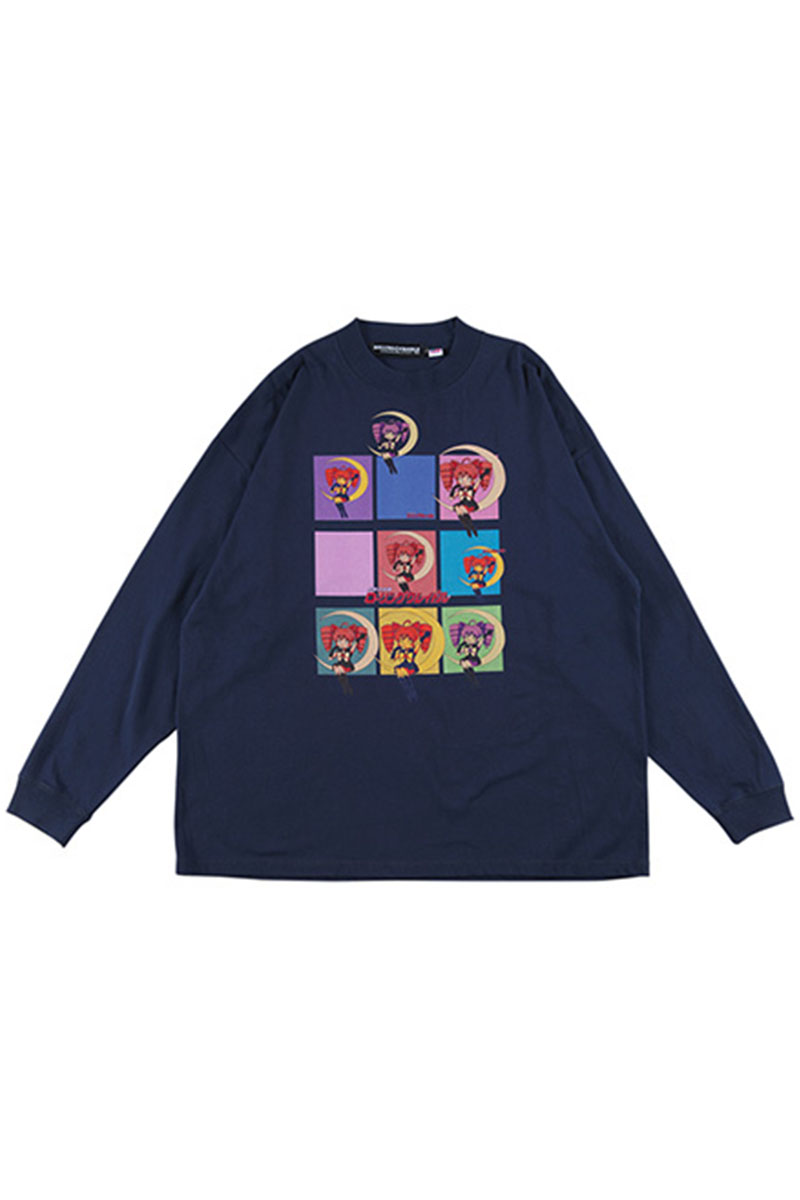 ROLLING CRADLE COSPLAY GIRL-MOON- LONG SLEEVE / NAVY