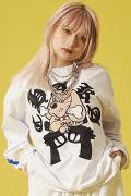 GALFY (ガルフィー) チャカパッチロンTee OFF WHITE