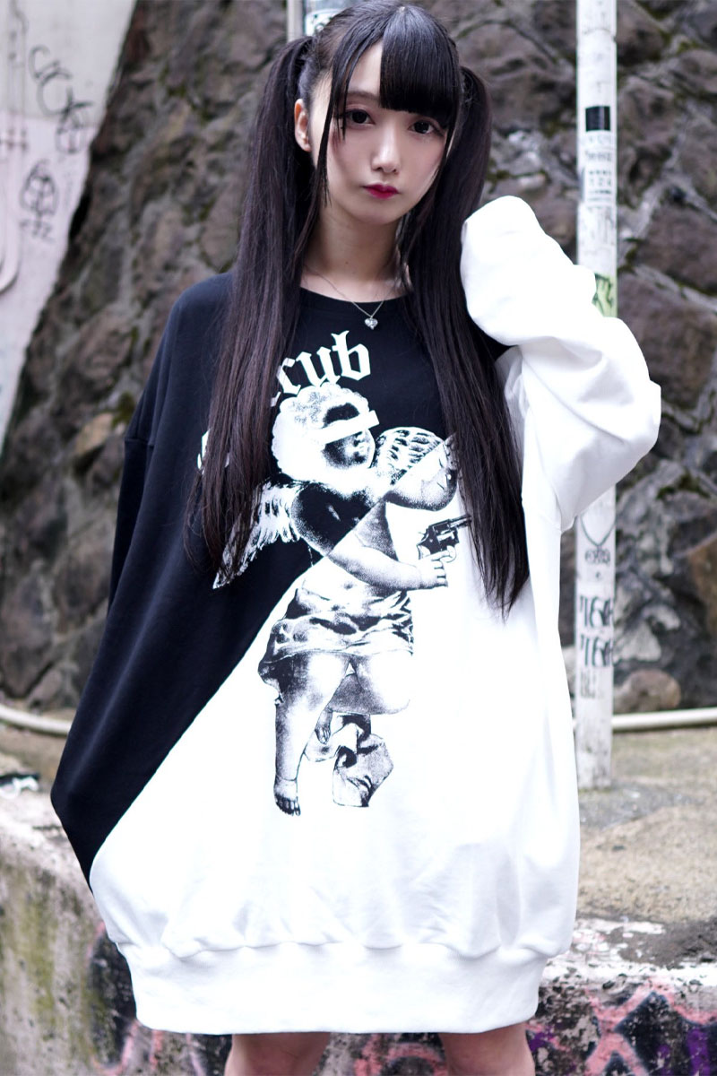 TRAVAS TOKYO【トラヴァストーキョー】Cherub Bi-color PO BLACK / WHITE