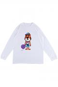 ROLLING CRADLE (ローリングクレイドル) CREAM LONGSLEEVE WHITE
