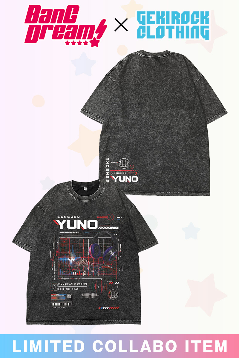 【予約商品】千石 ユノ×P.N UNDERGROUND  コラボ・ピグメント加工Tシャツ