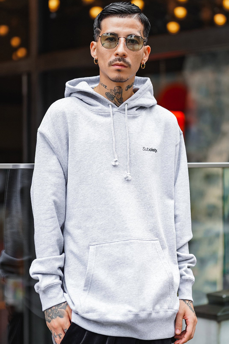 Subciety (サブサエティ) TRADEMARK PARKA GRAY