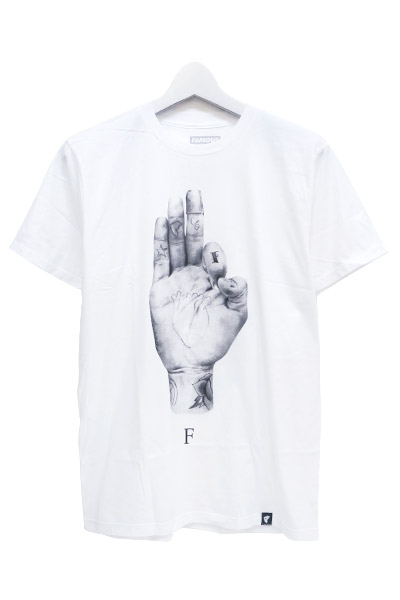 FAMOUS STARS AND STRAPS FMS SIGNS TEE WHITE