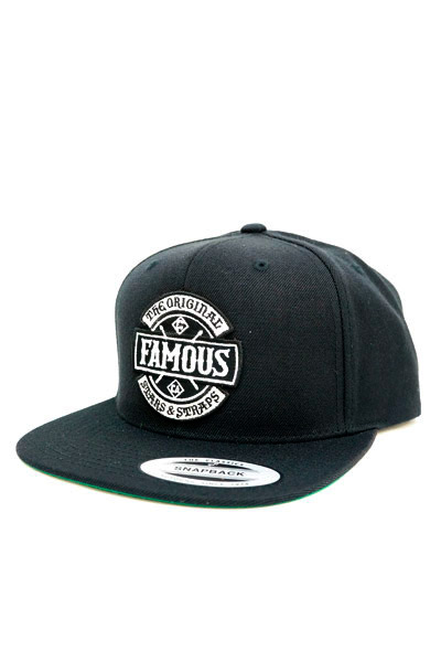 FAMOUS STARS AND STRAPS CHAOS PATCH SNAPBACK