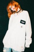 KOKOBAKIA(ココバキア) Docking grunge sweat Ash Gray