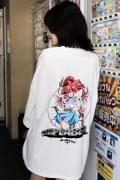 CMP LABEL (シーエムピーレーベル) ドラゴンガール オーバーサイズL/S Tシャツ（yam-yamBRAINS）