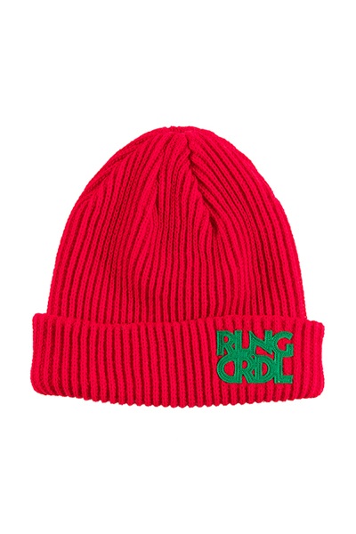 ROLLING CRADLE RLNGCRDL KNIT CAP / Red