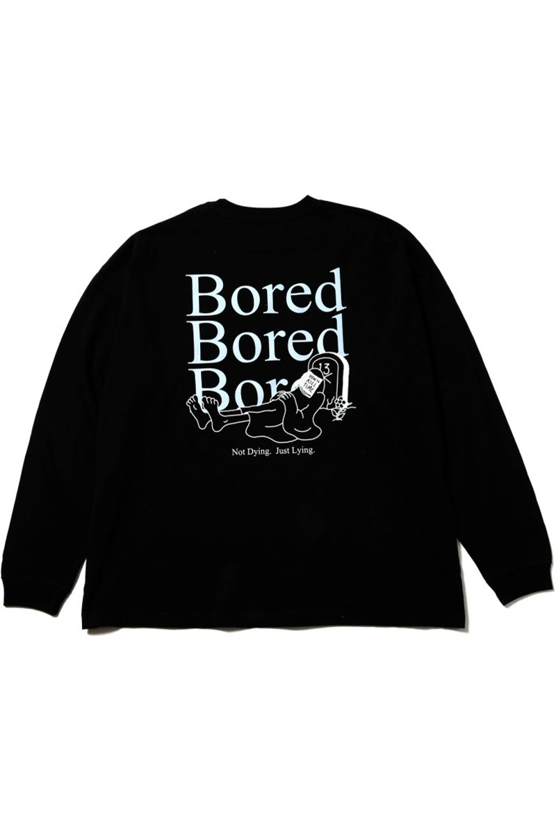 SABBAT13(サバトサーティーン) BORED BIG L/S T BLACK