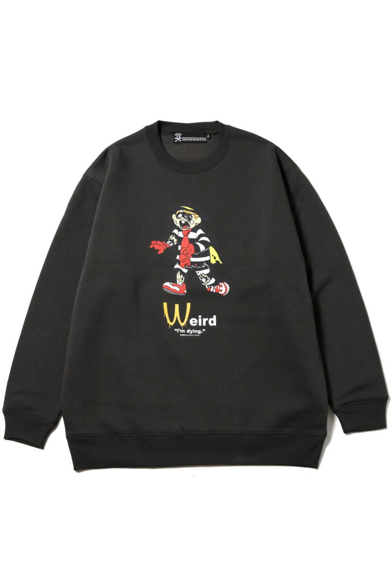SABBAT13(サバトサーティーン) BURGLER SWEAT SUMI