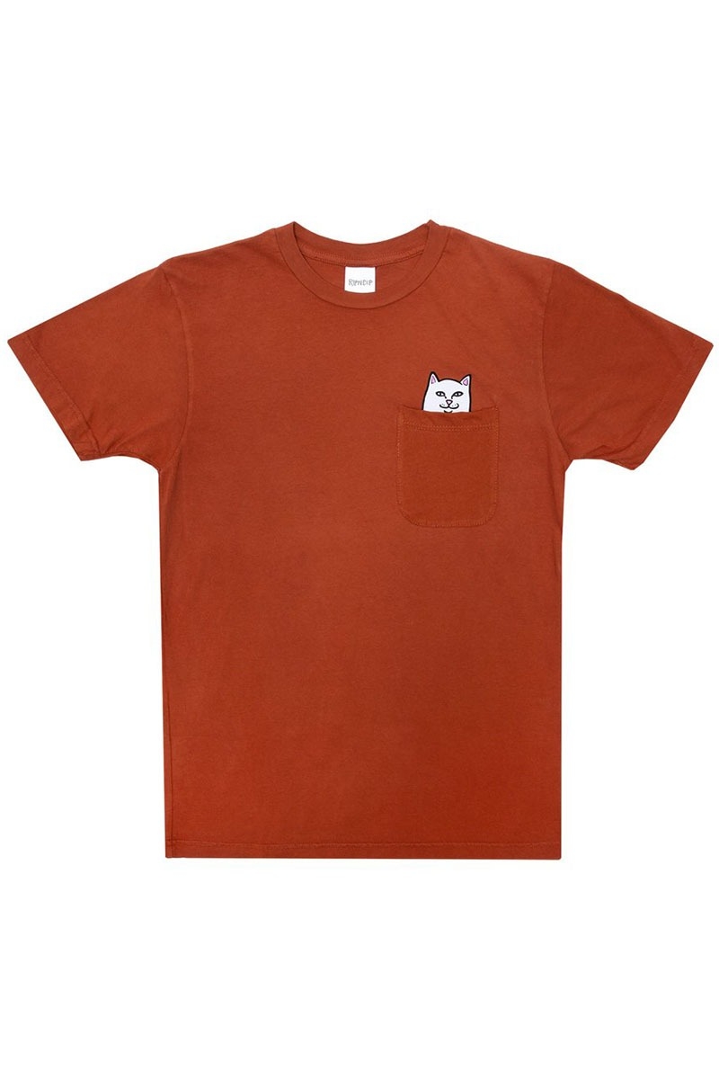 RIPNDIP Lord Nermal Pocket Tee Cotta Orange