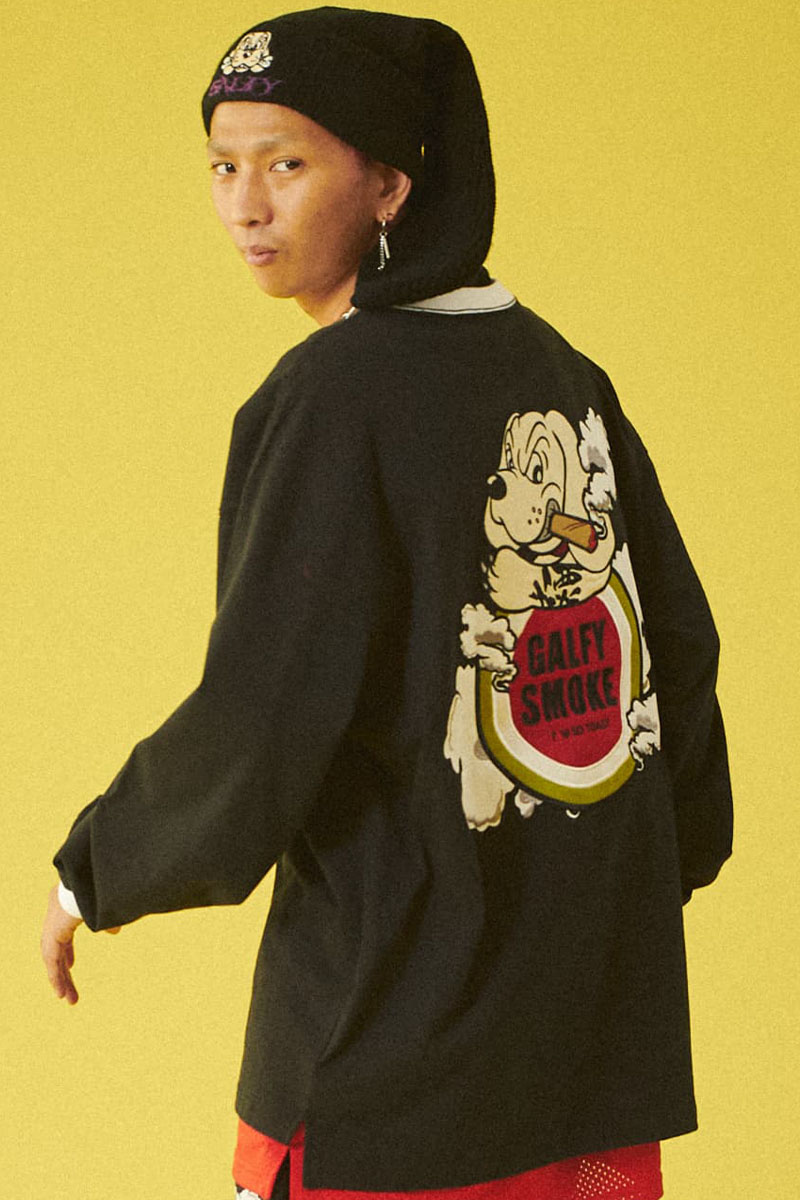 GALFY (ガルフィー) ガルスモポケロンTee BLACK / ロック