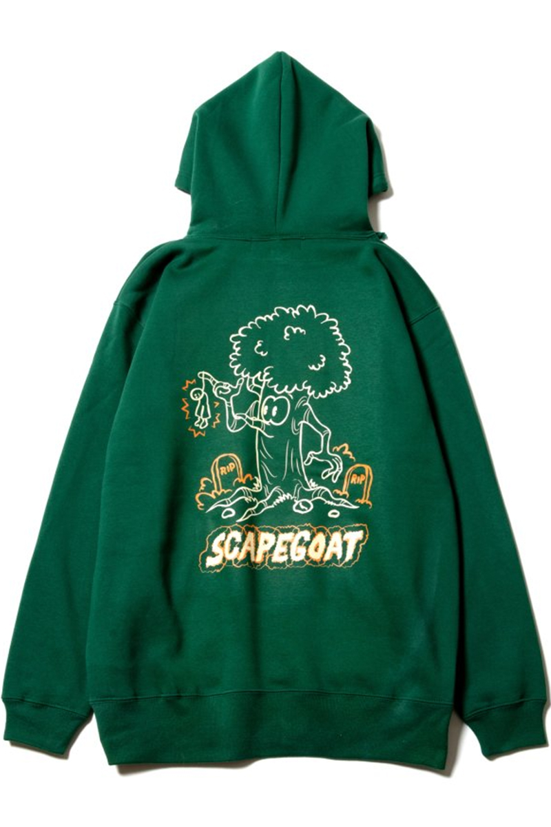 SABBAT13(サバトサーティーン) SCAPEGOAT HOODIE GREEN