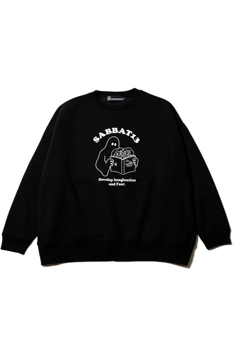 SABBAT13(サバトサーティーン) STORY TELLING BIG SWEAT BLACK