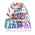 Anti Social Social Club Headrush All Over White Hoodie