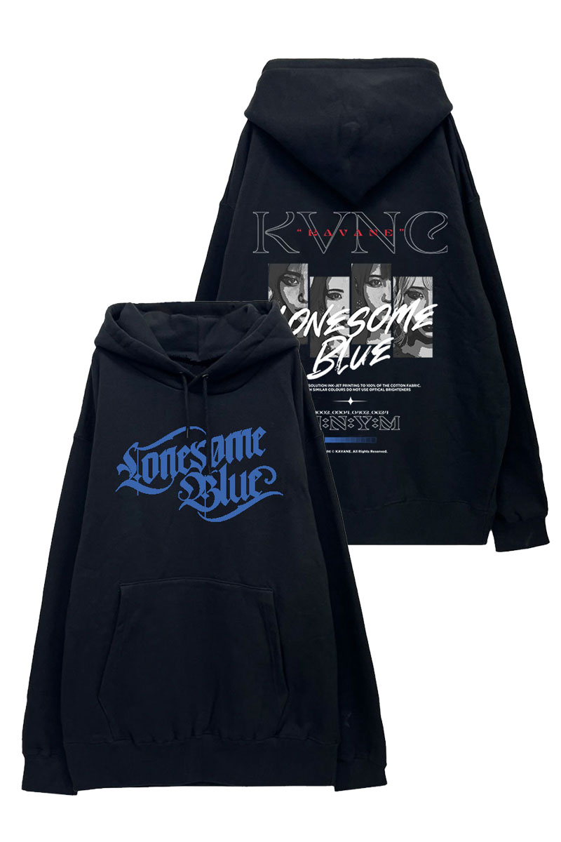 Lonesome_Blue×KAVANE Clothing×GEKIROCK CLOTHINGコラボ・パーカー