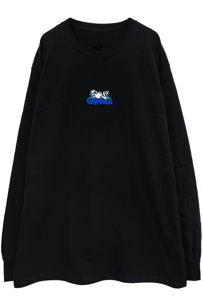 CAPRICE (カプリース) LOGO LS Tee BLACK