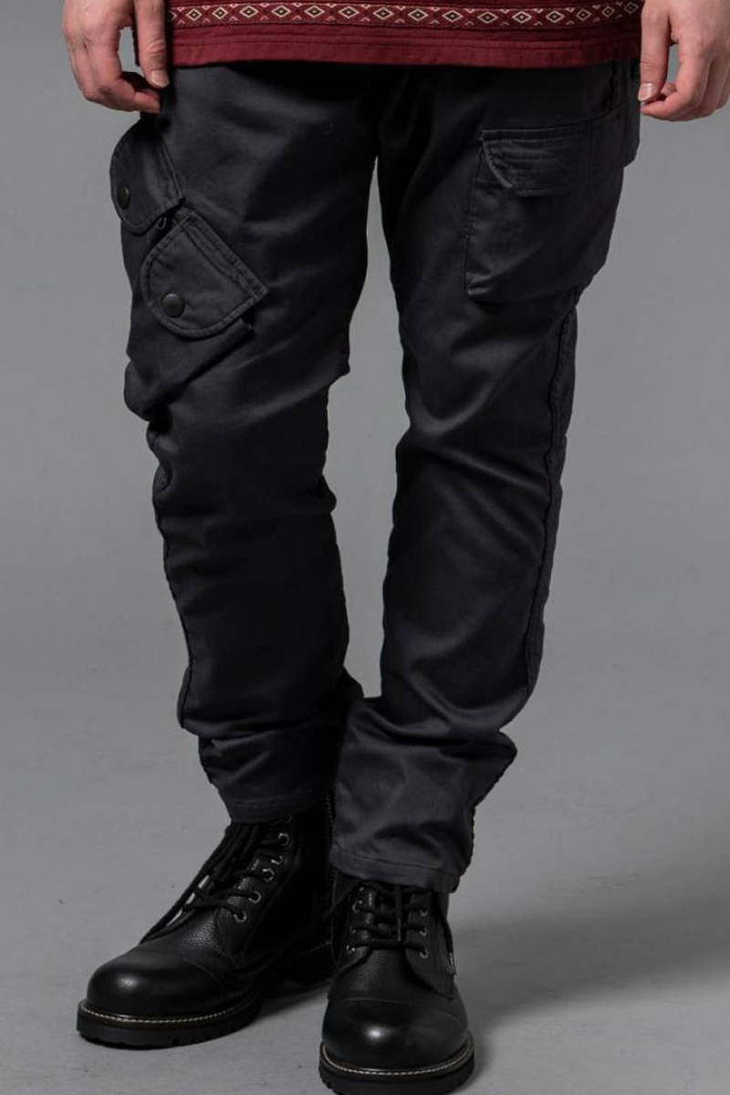 最安値 LINE」 20「CLASSIC CARGO BAGGY-D VIRGO - ロック / CHARCOAL パンツ