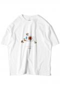 NOTBADCAT (ノットバッドキャット) ラッキーストニャイク SS Tee WHITE