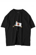 NOTBADCAT (ノットバッドキャット) ラッキーストニャイク SS Tee BLACK