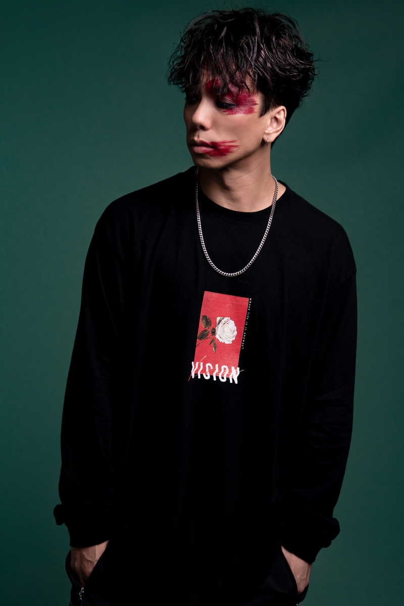 ãƒ­ãƒƒã‚¯ãƒ•ã‚¡ãƒƒã‚·ãƒ§ãƒ³ ãƒãƒ³ãƒ‰ã‚°ãƒƒã‚ºã®gekirock Clothing Kavane Clothing Daze Long Sleeve