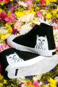 RIPNDIP Lord Nermal High-Top Shoes (Black)