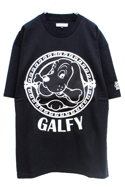 GALFY Applique T-shirt BLACK