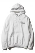 TOY MACHINE FIST EMBROIDERY SWEAT PARKA - WHITE