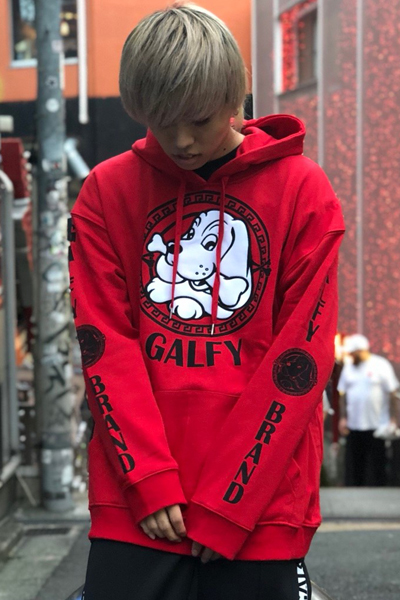 GALFY パーカー RED