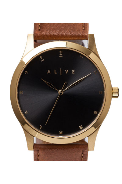 ALIVE THE CLASSICS LEATHER Black/Brown