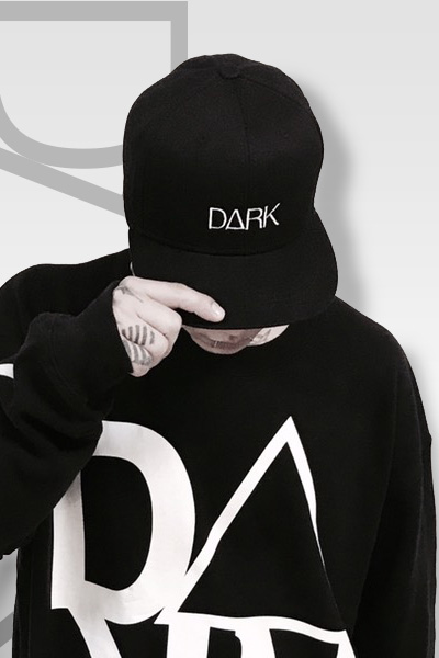 DΔRK Logo Snapback