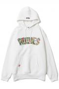 RUDIE'S BOTANICAL PHAT HOOD SWEAT WHITE