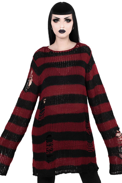 KILL STAR CLOTHING Krueger Knit Sweater [B]