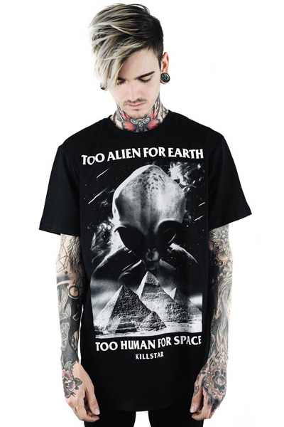 KILL STAR CLOTHING Don't Belong T-Shirt [B]
