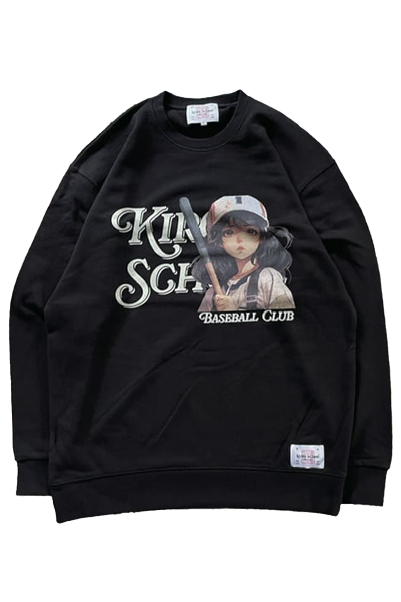 kirou school (キロウスクール) baseball GIRL sweat