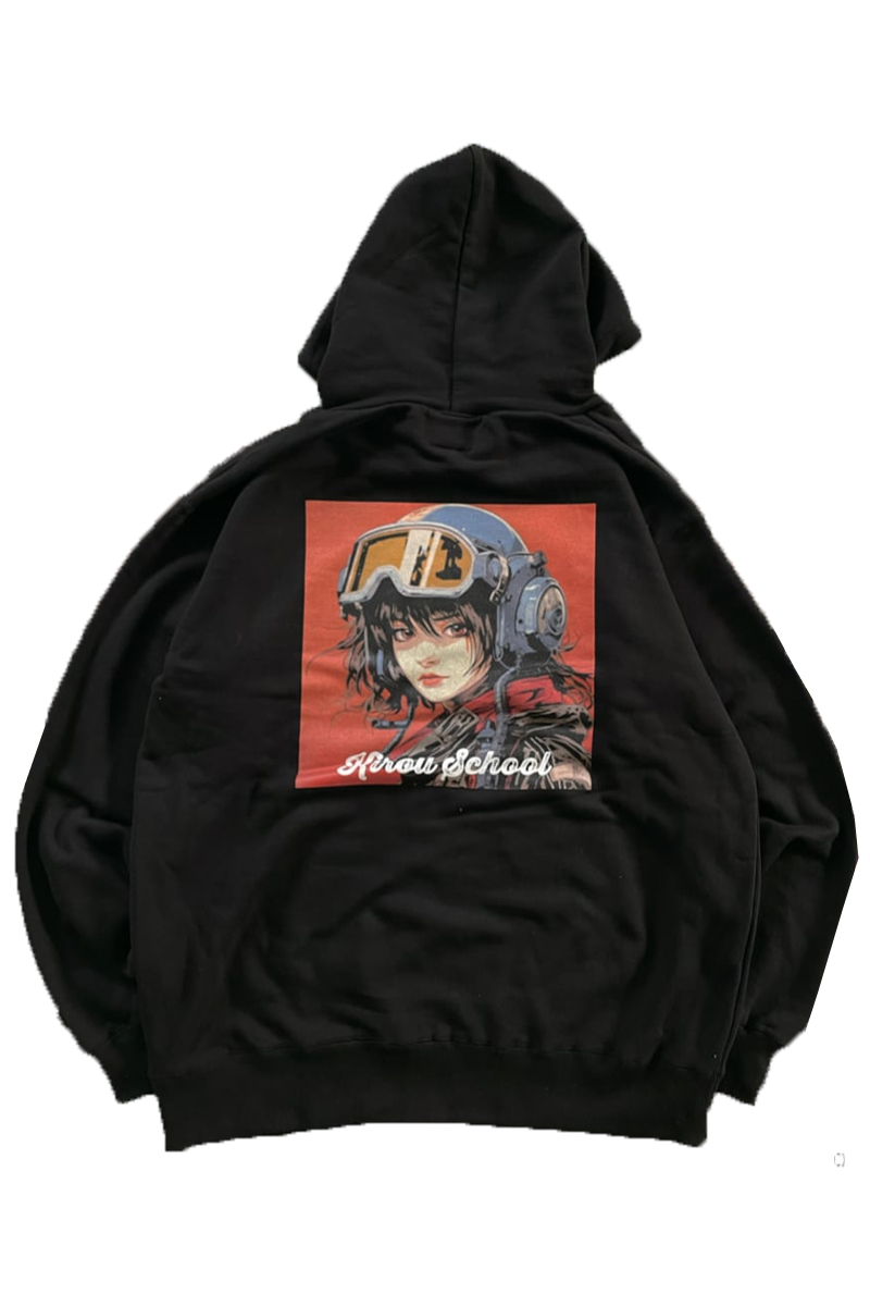 kirou school (キロウスクール) SF GIRL ( 2 ) hoodie