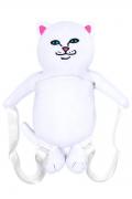 RIPNDIP Lord Nermal Plush Backpack (White)