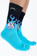 RIPNDIP Welcome To Heck Socks (Electric Blue)