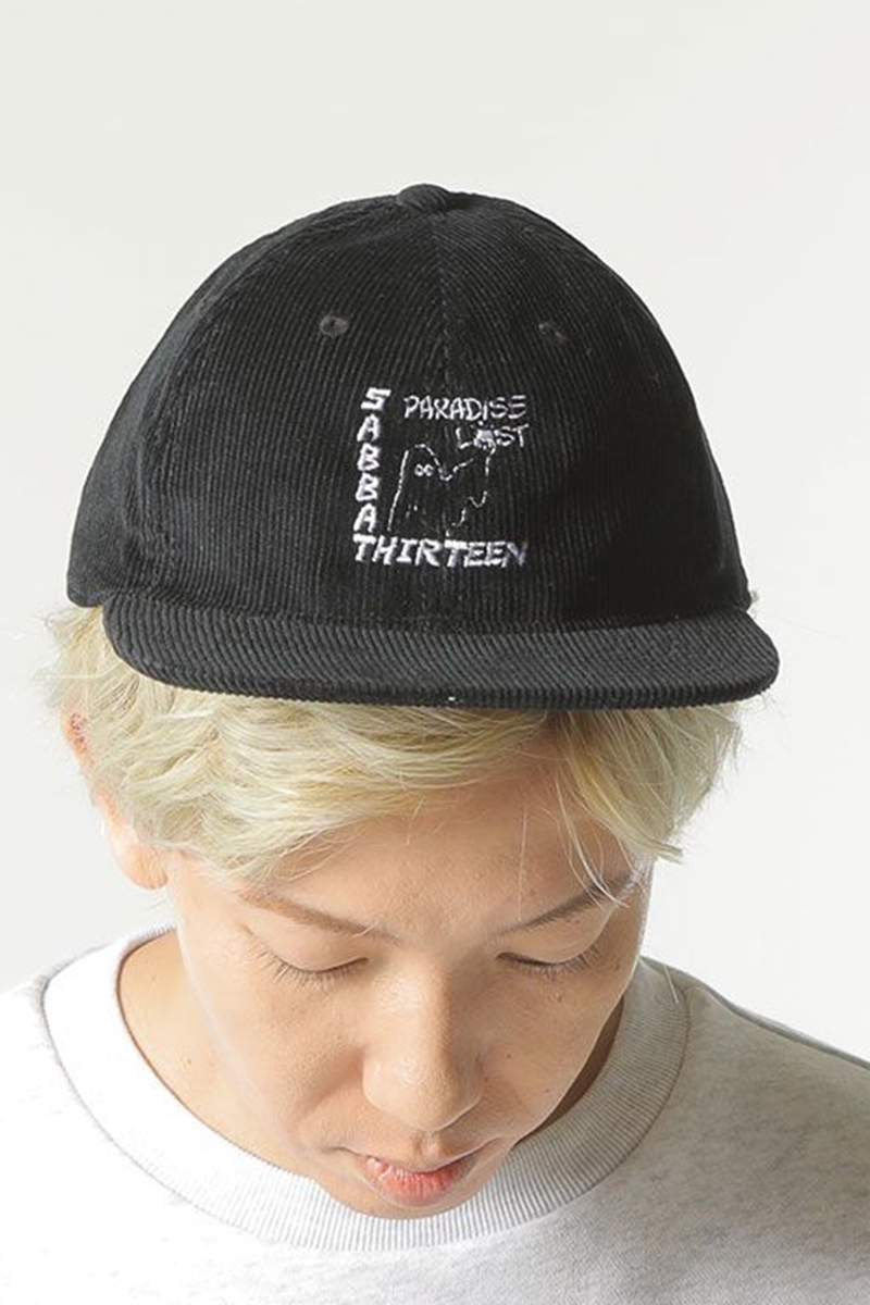 ロックファッション バンドグッズのgekirock Clothing Sabbat13 Paradise Lost Cap Black ロックファッション バンドグッズのgekirock Clothing Sabbat13 Paradise Lost Cap Black