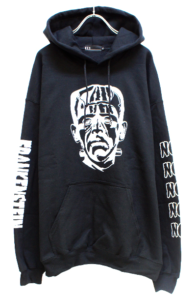 NOT COMMON SENSE  FRANKEN HOODIE BLACK