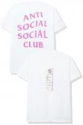 Anti Social Social Club Read Receipts White Tee