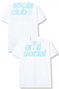 Anti Social Social Club Enrique White Vneck Tee