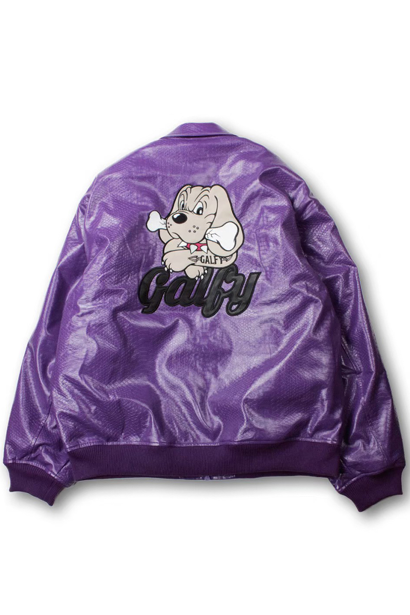 GALFY (ガルフィー) ヘビ JKT PURPLE / ロックファッション / バンドTシャツ のGEKIROCK CLOTHING