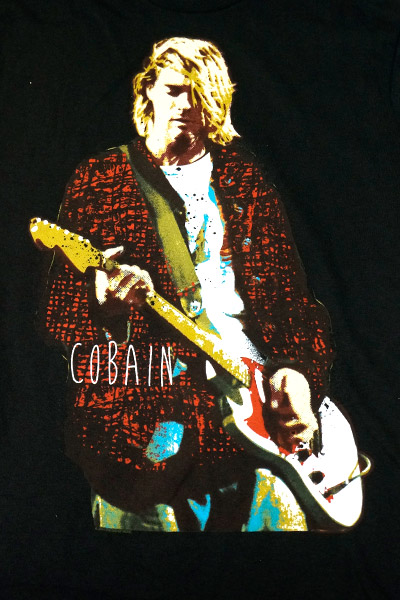 楽天市場】Kurt Cobain Star Graphicカート・コバーンVintage T